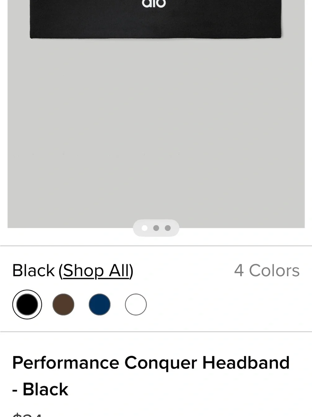 ALO Yoga headband set
